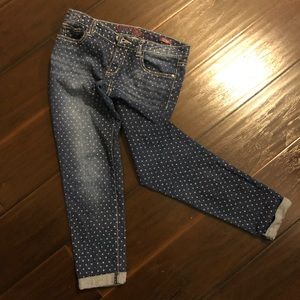 Girls Arizona Skinny Cropped Jeans